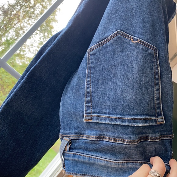 Pacsun high rise jeggings size US28 (two shades of blue jeans) - Picture 4 of 9